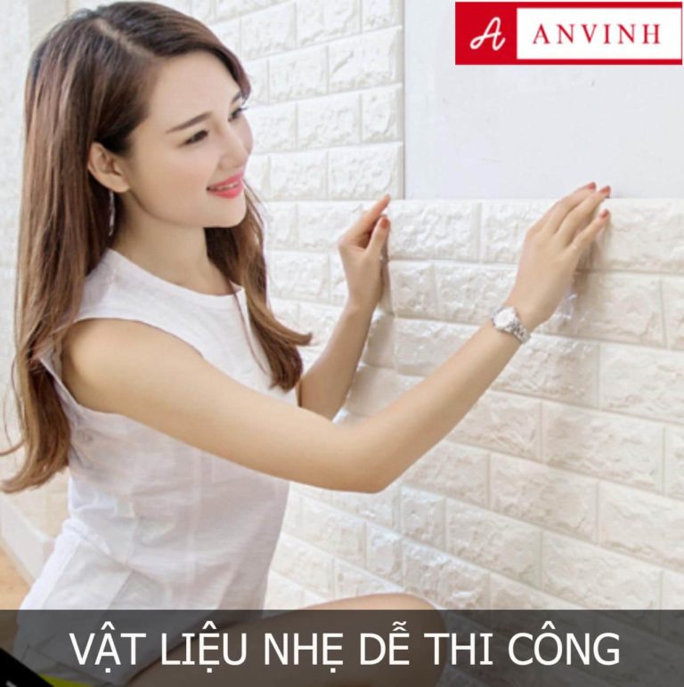 XỐP DÁN TƯỜNG DỄ THI CÔNG