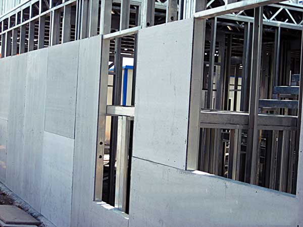 tấm xi măng làm tường