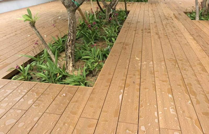 sàn gỗ nhựa ngoài trời hà nội