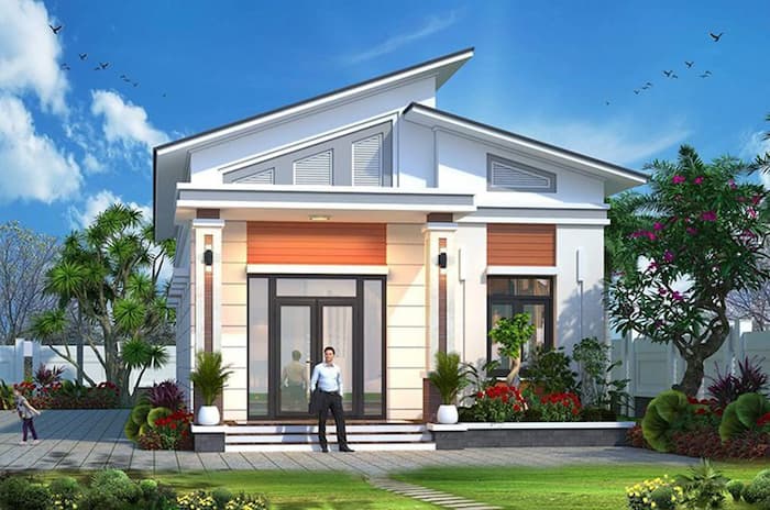 15+ Mẫu nhà 8x12 1 tầng thiết kế tiện ích cho không gian nhỏ 6