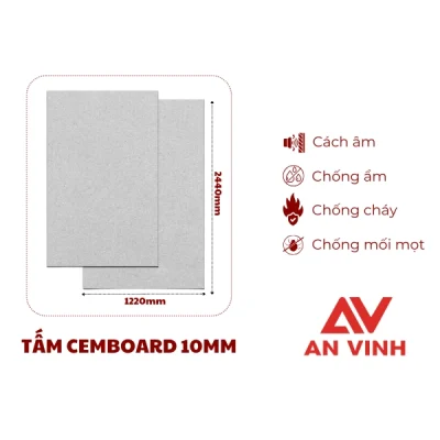 Tấm Cemboard 10mm