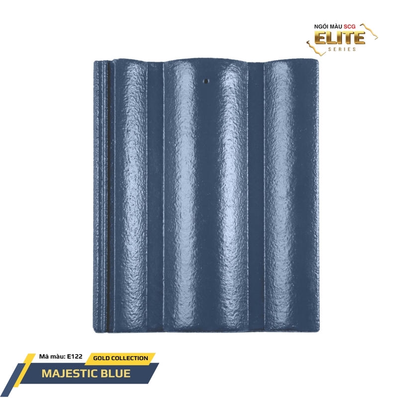 Ngói xi măng SCG Elite Màu Majestic Blue E122