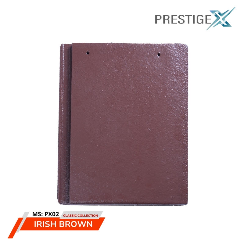 Ngói phẳng SCG Prestige X Màu Irish Brown PX 02