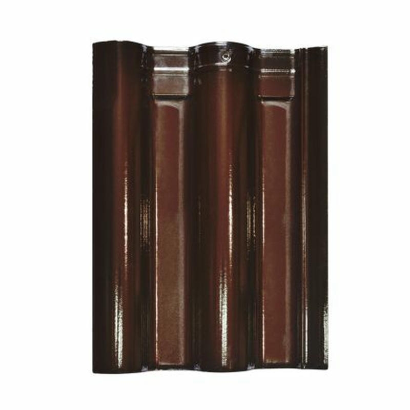 Ngói lợp tráng men Prime Stylish dạng sóng màu Mận tía
