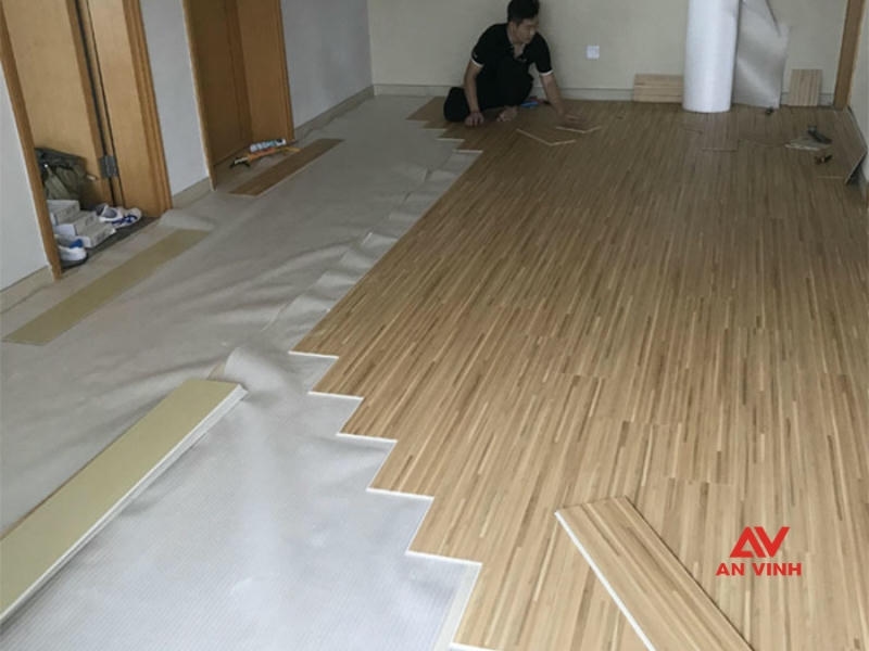 sàn nhựa hèm khóa