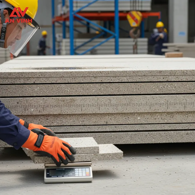 Lưu ý xử lý sai số trọng lượng thực tế tại công trình