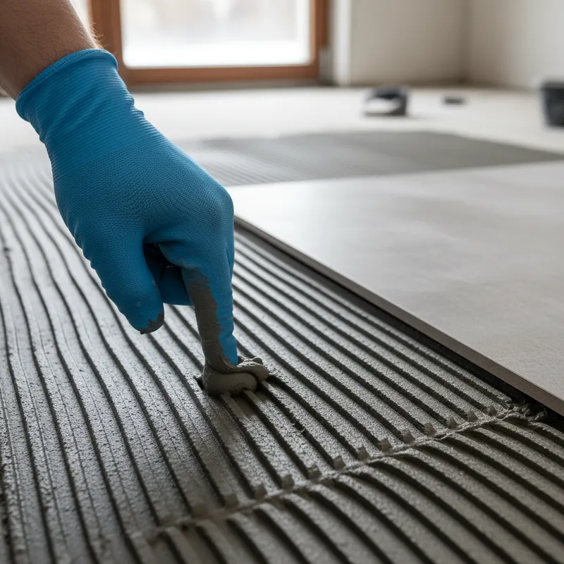 Checklist thi công và thời gian chỉnh gạch 10-20 phút