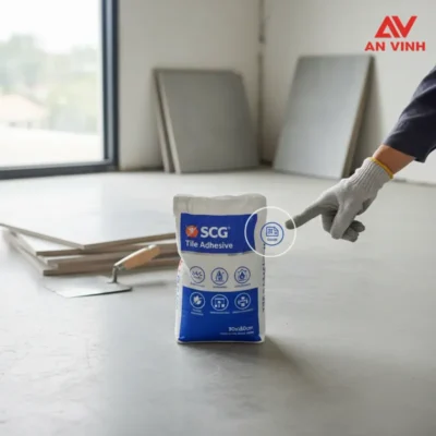 Hướng dẫn chọn và thi công keo dán gạch SCG chống trượt cho gạch khổ lớn