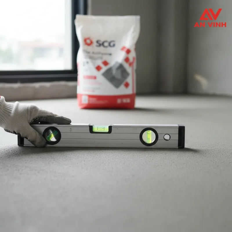 Hướng dẫn chọn và thi công keo dán gạch SCG chống trượt cho gạch khổ lớn 1