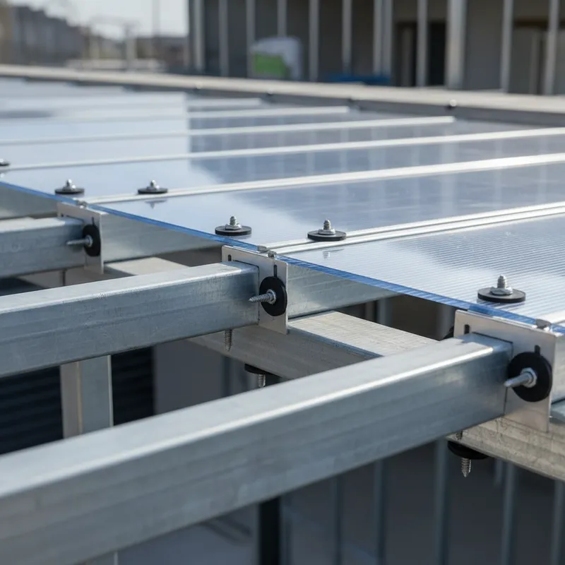 Khoảng cách xà gồ và bộ phụ kiện bắt buộc để mái không võng, không dột