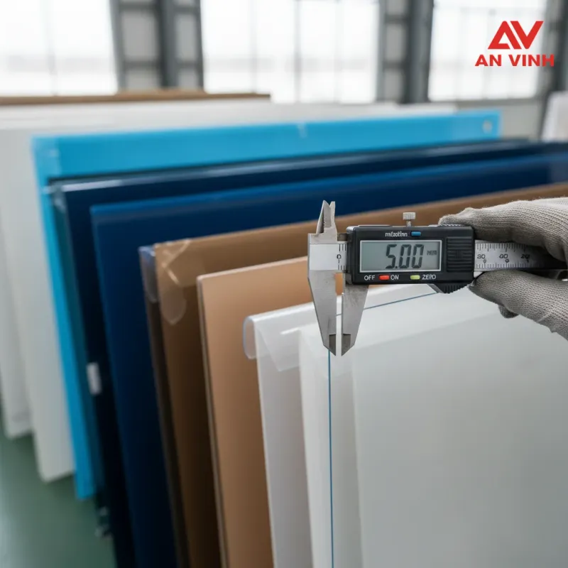 3. Checklist chọn mua tấm poly đặc 5mm đúng chuẩn theo nhu cầu