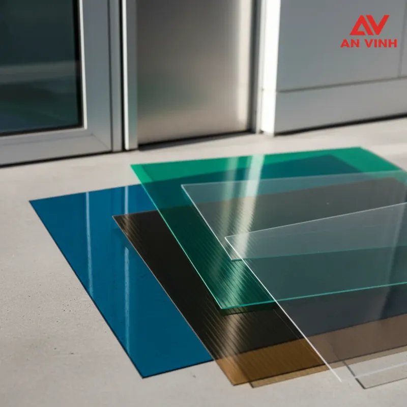 Phân loại và cách chọn tấm poly màu đúng công năng