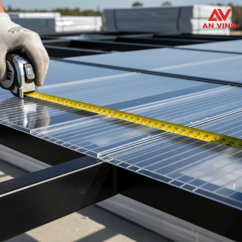 Hướng dẫn tính số lượng tấm poly lợp mái chuẩn xác