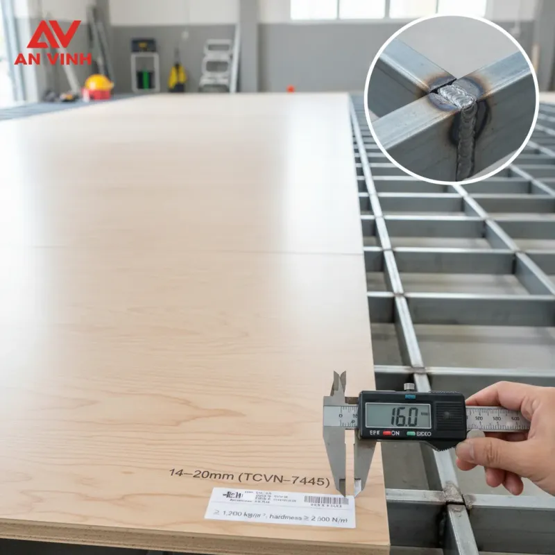 1. Tiêu chí chọn vật liệu