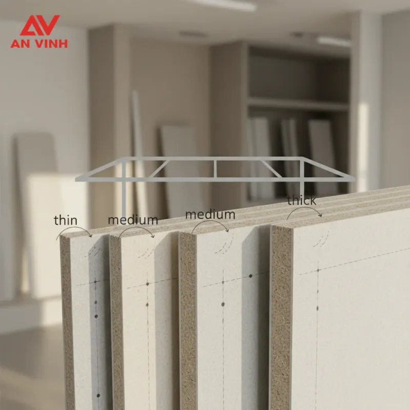 Tiêu chí chọn vật liệu & Cấu hình tấm cemboard làm trần theo 3 môi trường