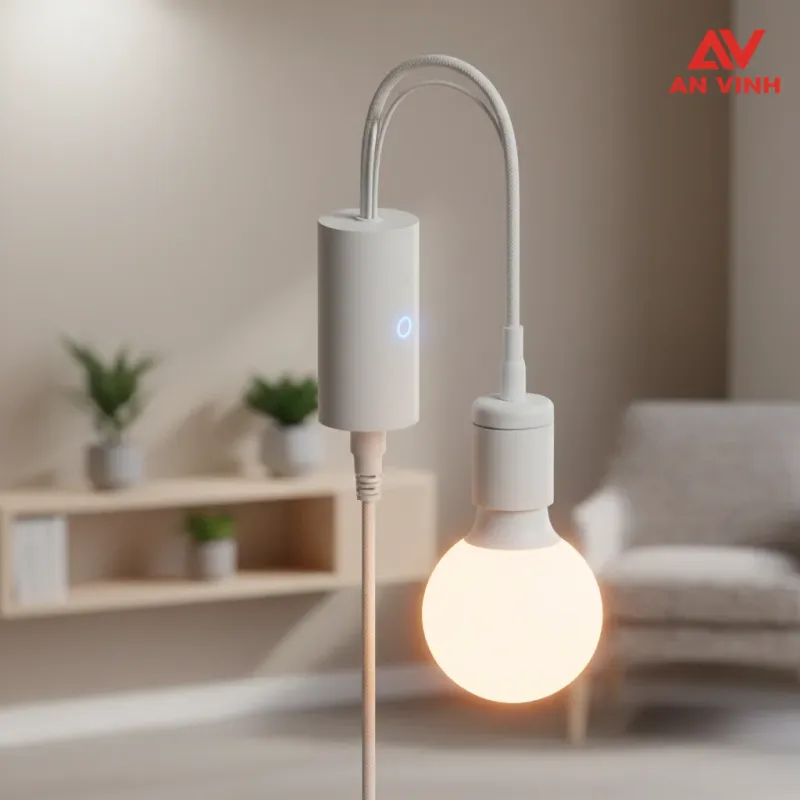 Nếu bạn đã có đèn/bóng sẵn: Cách lắp Sensor 3 in 1 tương thích