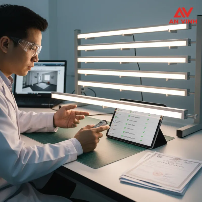 Checklist chốt cấu hình thiết bị: Tiêu chí Vendor-shortlist (Pass/Fail)