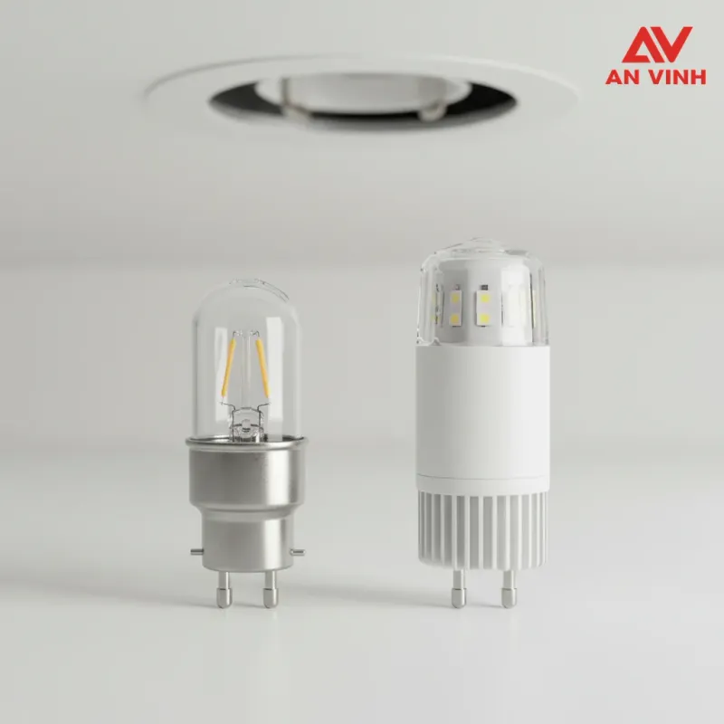 Quy tắc chọn T Bulb GU10 tương đương khi thay thế bóng cũ (Halogen → LED)